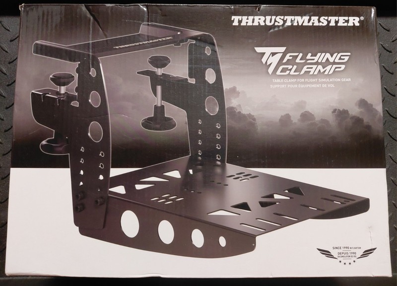 Thrustmaster TM Flying Clamp External Flight Simulator Attachment TCA Controls