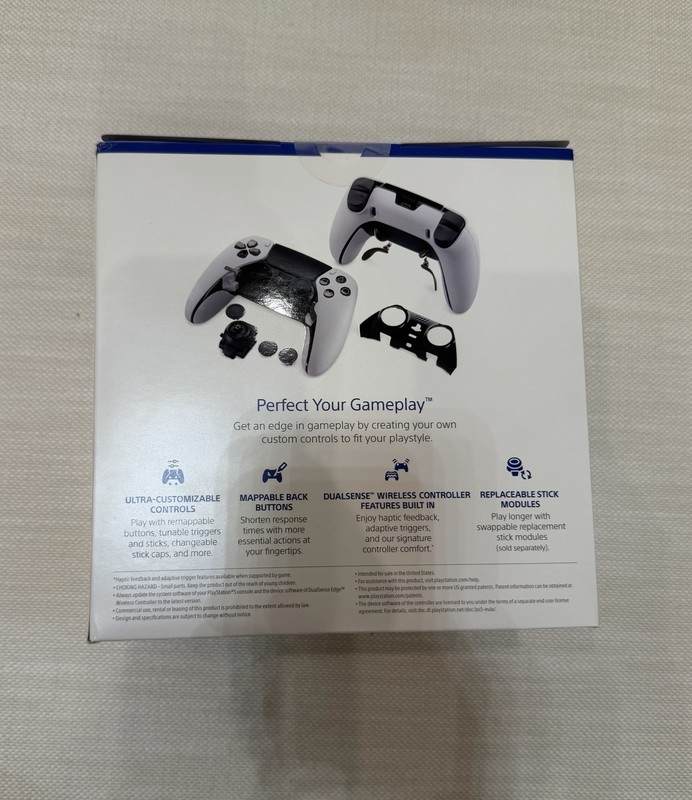 Brand New Unopened Sony PlayStation 5 DualSense Edge Wireless Controller - White gallery