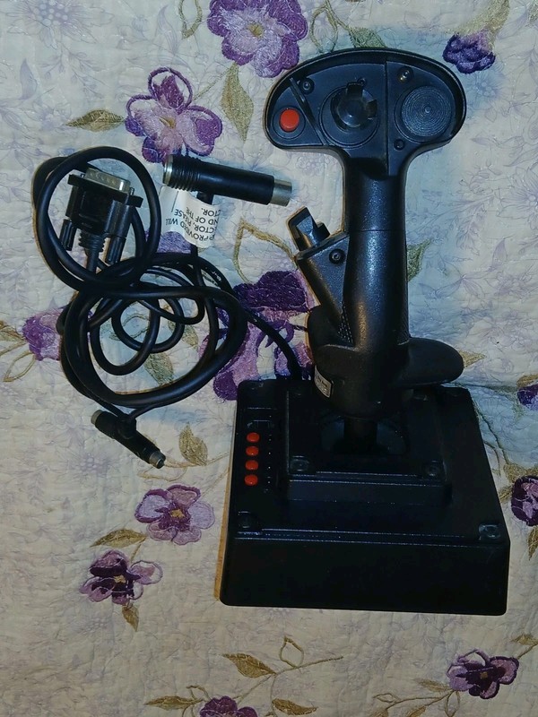 Suncom F-15E Talon Joystick Throttle 15-pin Controller PC 96-6625 Untested