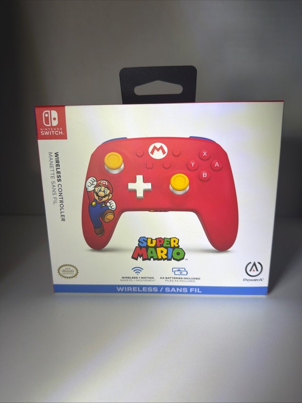 PowerA Wireless Controller for Nintendo Switch – Super Mario Edition