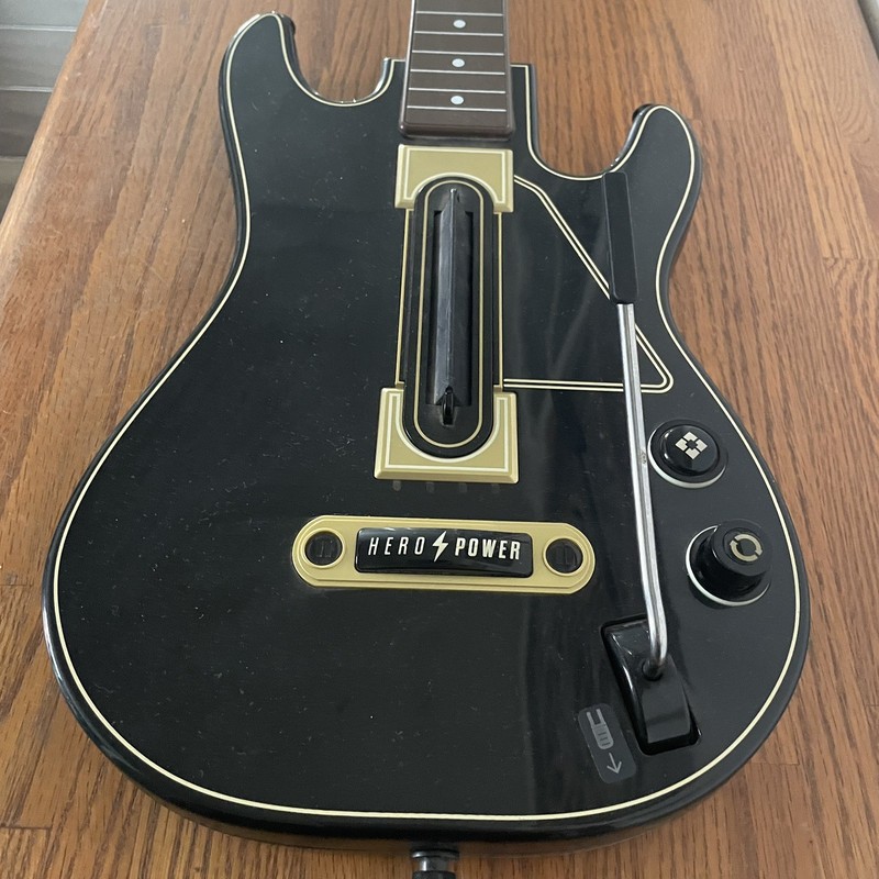 Activision Guitar Hero Power Wireless Guitar Xbox 360 PS3 No Dongle/strap CE0700 gallery