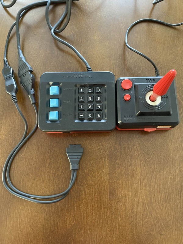 Atari 5200 Wico Command Control Joystick Controller Keypad & Y Adaptor