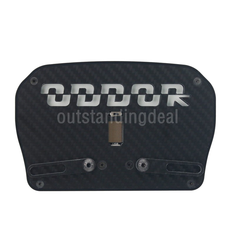 ODDOR 5" LCD SIM Racing Dashboard for FANATEC Simagic Direct Drive Wheel Bases- gallery