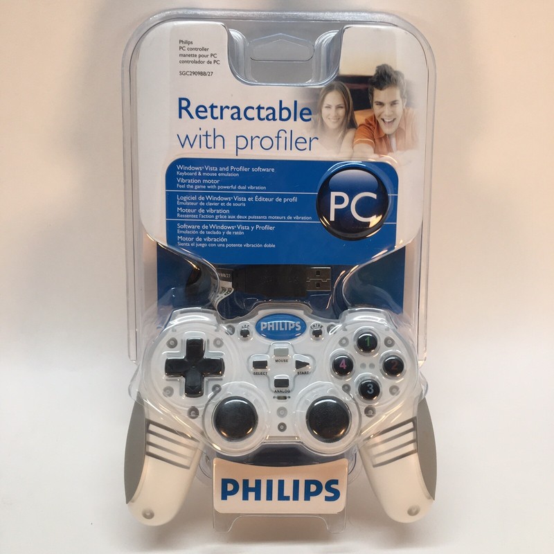 Philips Retractable With Profiler PC Controller*New Sealed* With Software!