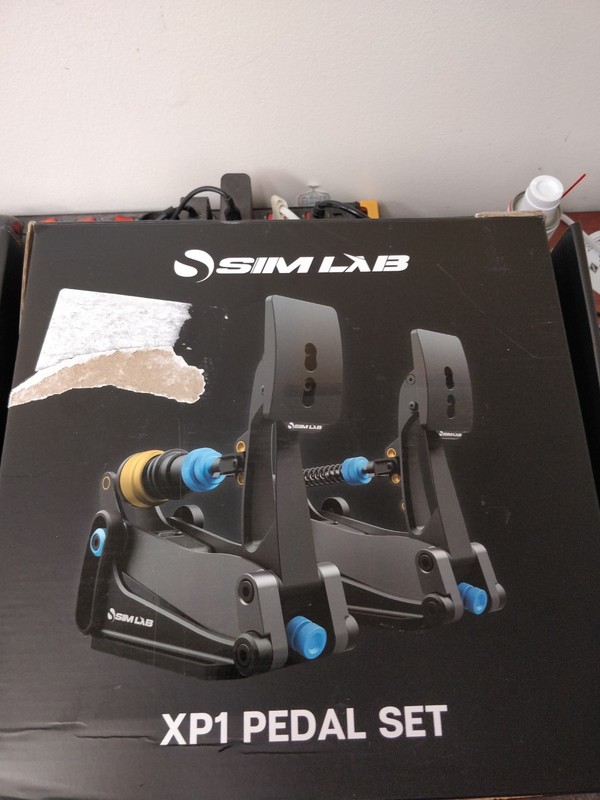 SIM Lab XP-1 2-Pedal Set Sim Racing Load Cell Brake Black Edition part 8994