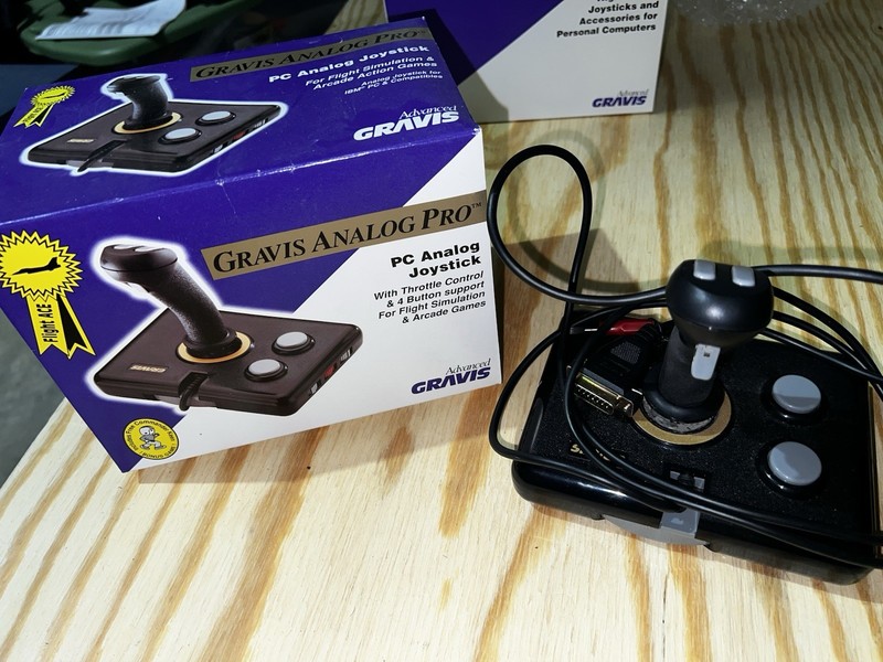 Vintage Advanced Gravis Analog Pro Joystick for IBM PC & Compatibles