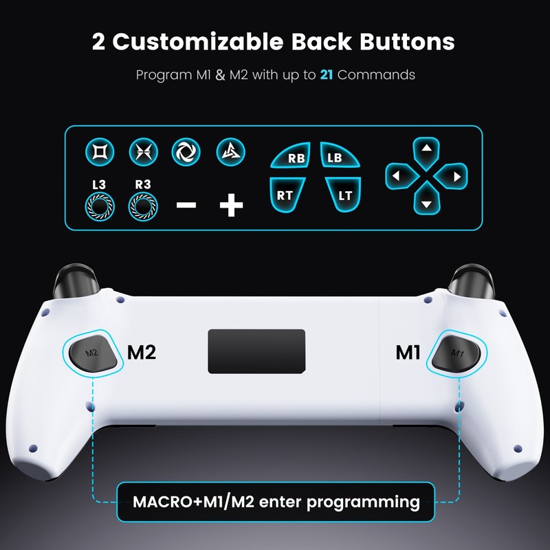 Mobile Gaming Controller for PS Remote Play/iOS,Wireless Phone Game Controller gallery