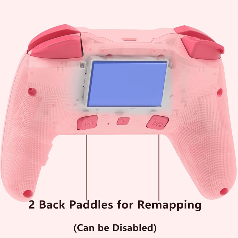 Switch Pro Controller Wireless Gamepad with Vibration ALPS Joysticks Turbo Pink gallery