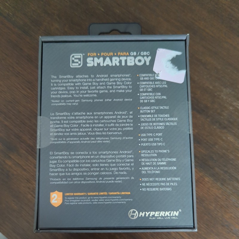 Hyperkin SmartBoy Mobile Device for Game Boy/Game Boy Color! For Samsung USB C gallery