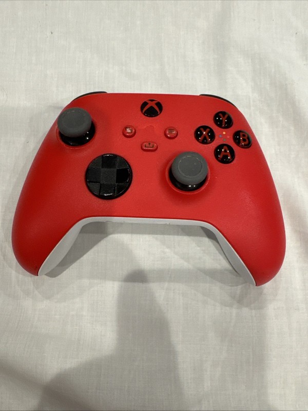 Xbox One Controller Model 1708 Red, White, Black