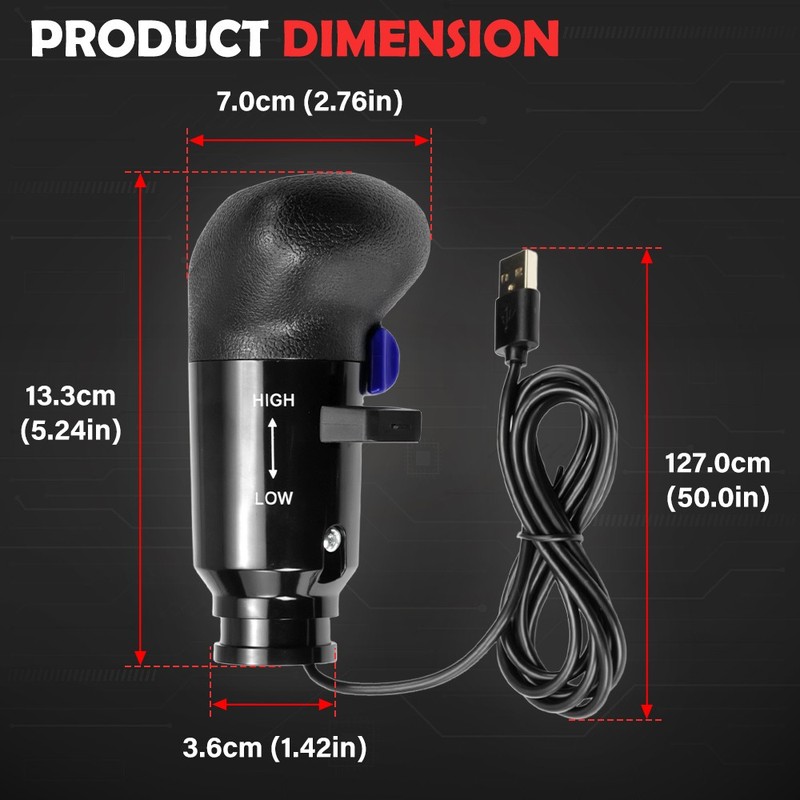 Gear Shift Knob for Scania Truck ATS ETS H-Shifter for Logitech G25 G27 G29 gallery