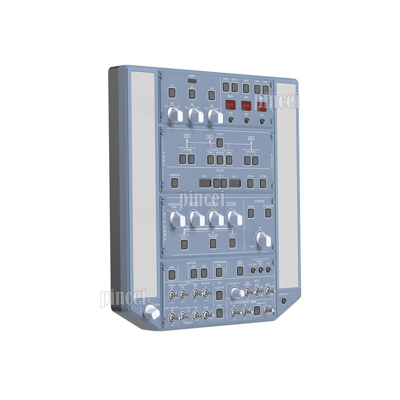US STOCK WINGFLEX A320 Overhead Panel with IRS & Lighting Panels Designed gallery