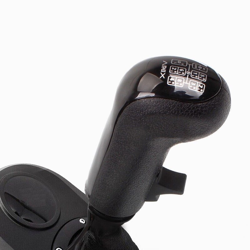 for Logitech G29 G27 G25 Thrustmaster TH8A FANATEC PC/USB Game Gear Shifter Knob gallery