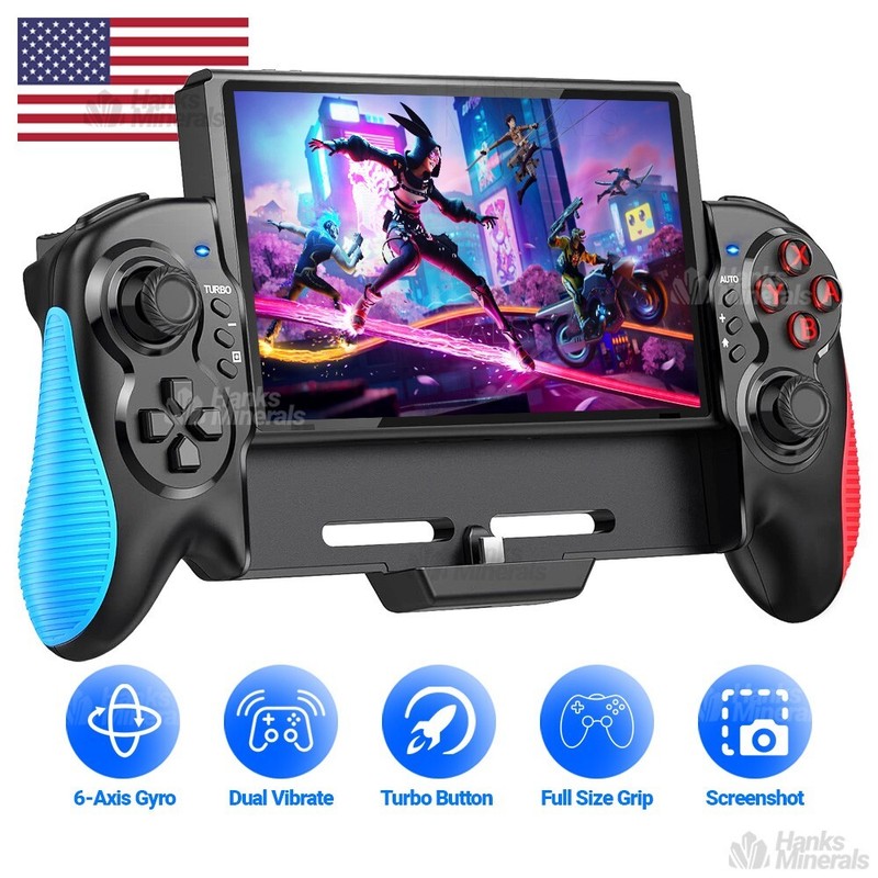 Handheld Controller Gamepad Dual Vibration For Nintendo Switch Joy-Con Game Grip