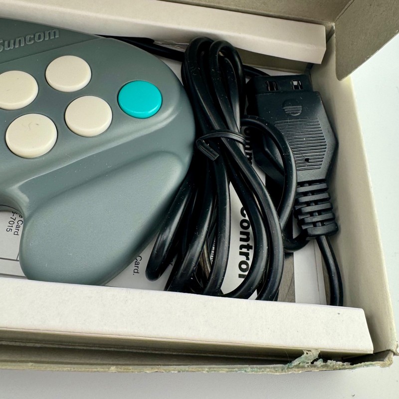 Suncom Command Control Pad Video Game Controller - IBM PC XT AT NEW Open Box gallery