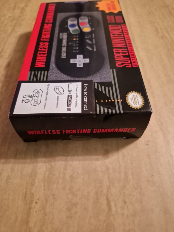 Hori Super Nintendo Classic Edition Wireless Fighting Commander Control Pad New gallery