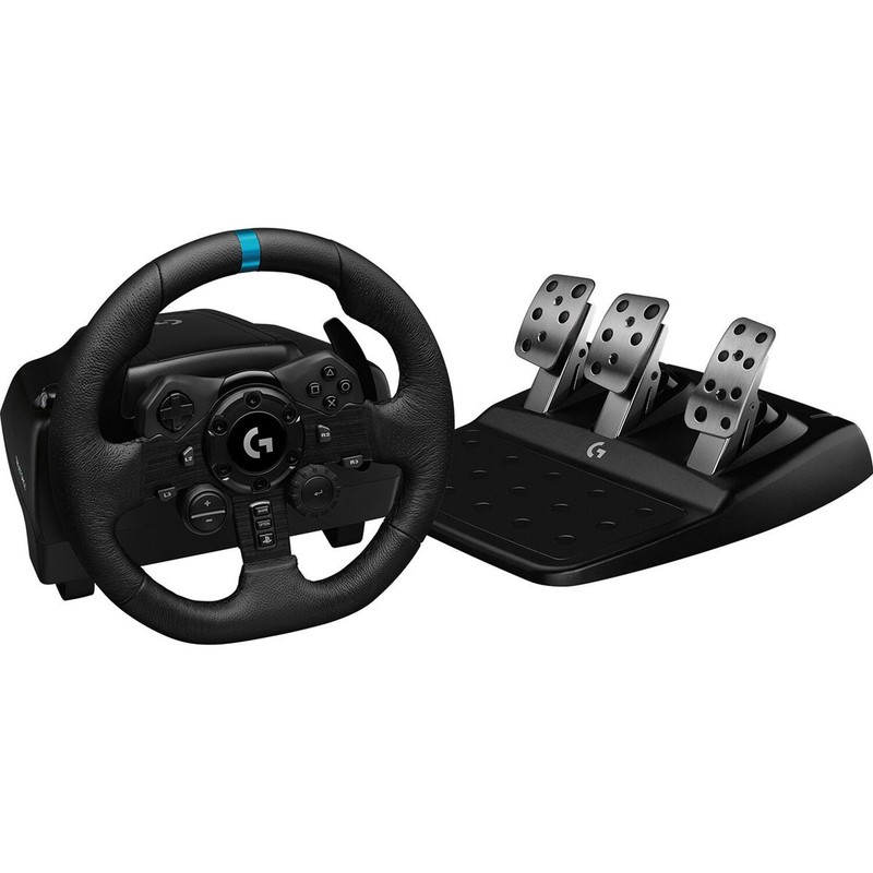 Logitech G G923 TRUEFORCE Sim Racing Wheel and Pedals for PS4, PS5 and PC