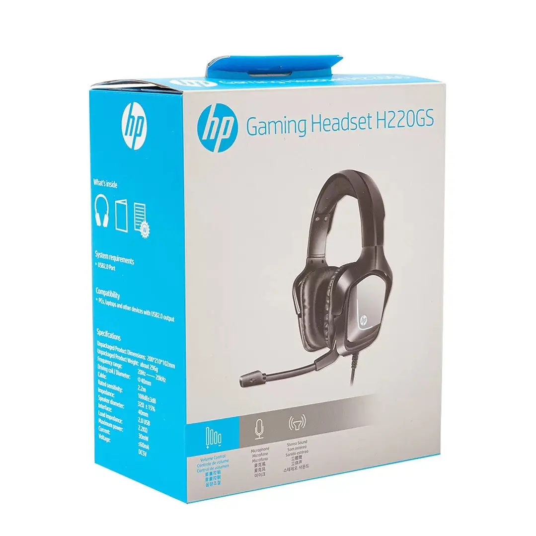 Audífonos Gamer Hp Audio Usb H220gs Sonido 7.1 - Imagen 3