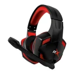 Audifonos gamer Reptile X Gamer Pro Ps4 Pc Rojo