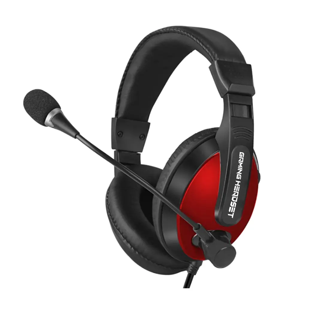 Audifonos Gamer Honk Multimedia Rojo 3,5 mm