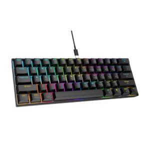Teclado Mecánico CUOSO CX23BK RGB 61 Teclas