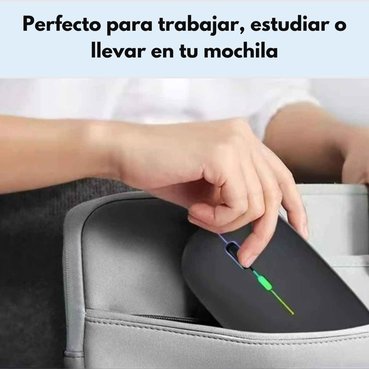 Mouse Inalámbrico COUSO WG899 RGB Recargable - Imagen 6