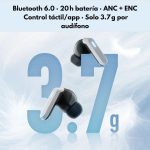Audfonos Gamer Bluetooth TWS Luces LED Baja Latencia TG16 Blanco