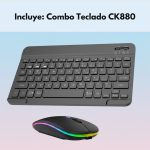 Mini Teclado Inalámbrico COUSO CK880 – 77 Teclas, Ultra Delgado