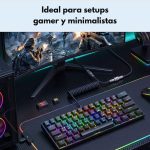 Teclado COUSO CX23 60% compacto vista superior